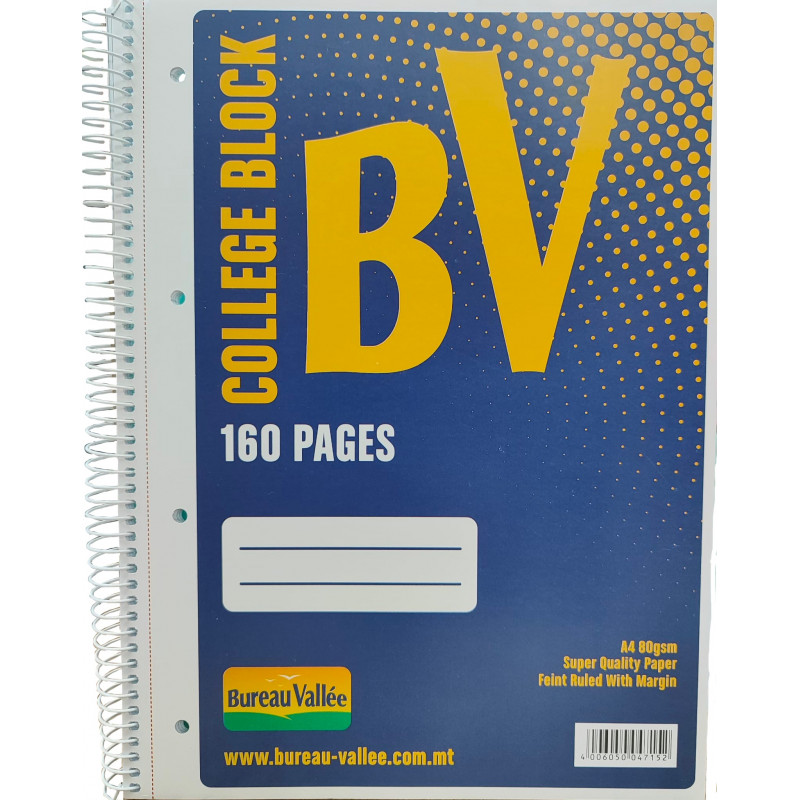 BV College Books 160pgs