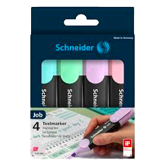 SCHNEIDER JOB HIGHLIGHTER PASTEL X4