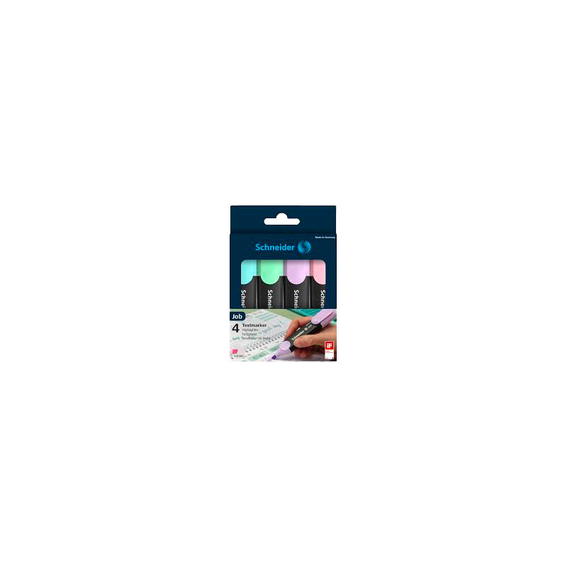 SCHNEIDER JOB HIGHLIGHTER PASTEL X4