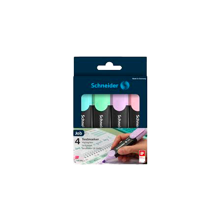 SCHNEIDER JOB HIGHLIGHTER PASTEL X4