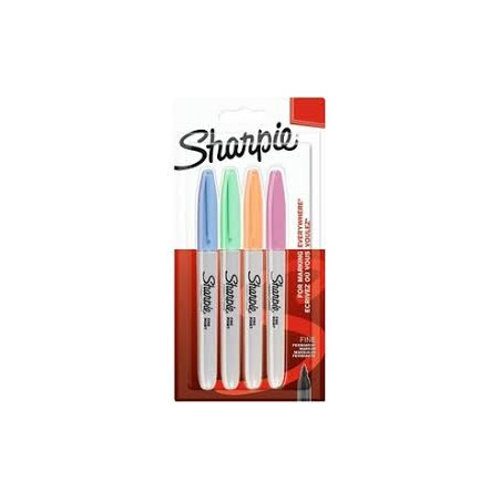 Sharpie fine markers pastel x4