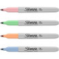 SHARPIE Fine Marker Pastel Colours X4