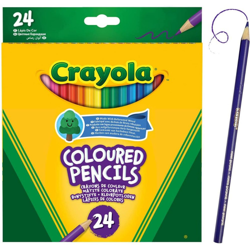 Crayola - Coloured Pencil x24
