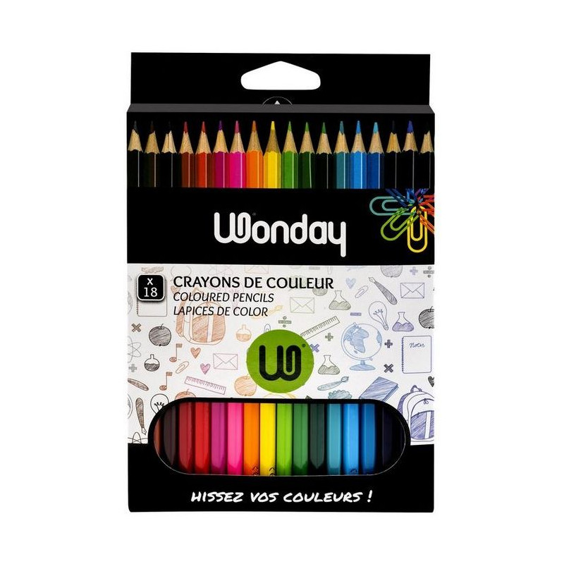 Wonday - Coloured Pencil X18