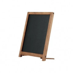 Countertop wooden blackboard