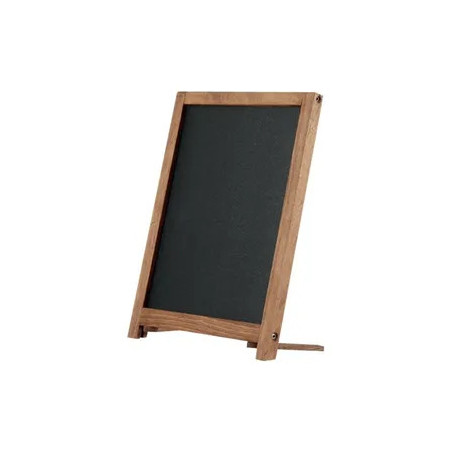 Countertop wooden blackboard