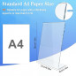 INV - Visual Display Holder Inclined A4 INV - Visual Display Holder Inclined A4