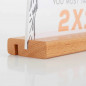 INV - Double Groove Wood Base A5