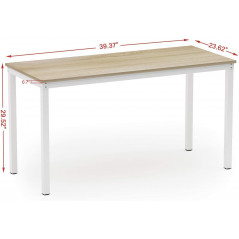 NORIAK PLAIN DESK : 100X60X75 cm