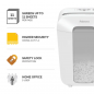 FELLOWES- Powershred LX70 Cross Cut  White - Level Security P4