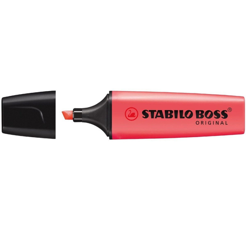 STABILO- Boss Original Highlighter Red STABILO- Boss Original Highlighter Red