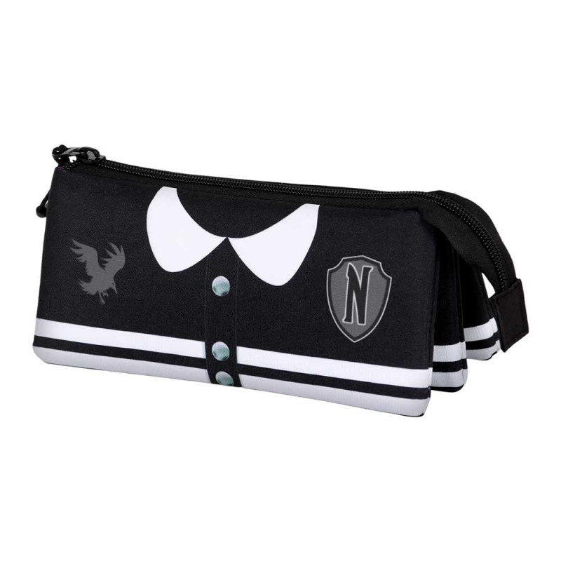 KTM - Flat Pencil Case WEDNESDAY 3 Comp.