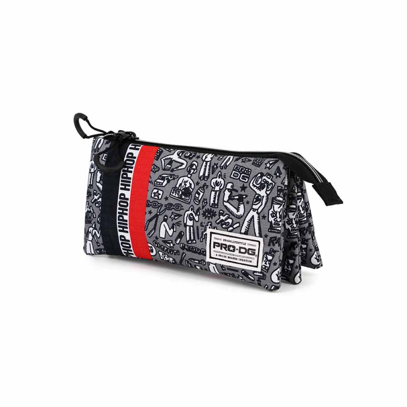 KTM - Flat Pencil Case PRODG HIP-HOP 3 Comp.