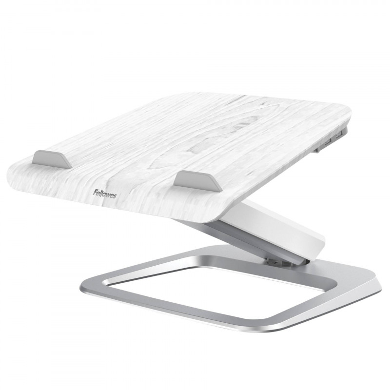 FELLOWES - HANA Laptop Lift White Wood