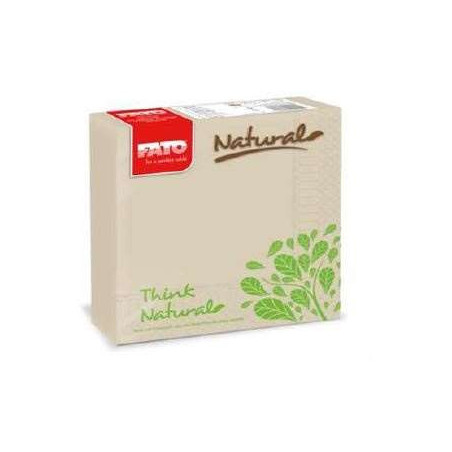 PACKET OF NAPKINS ECONATURAL 33X33CM X50