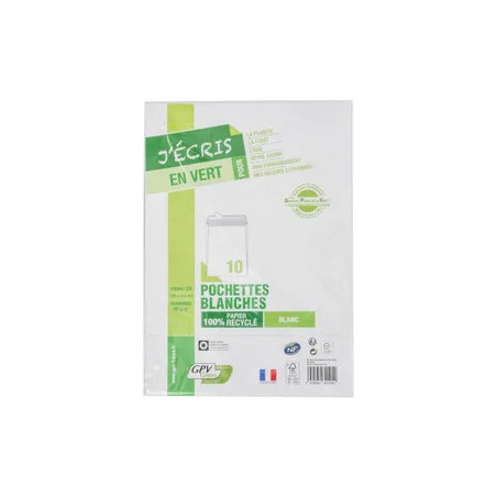 C4 ENVELOPES X10 WHITE