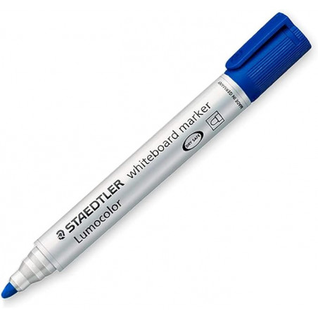 Staedtler 351 whiteboard marker Blue Bullet tip 1 pc(s)