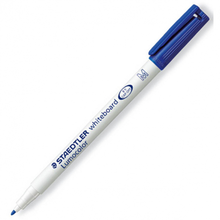 staedtler fine tip whiteboard marker blue