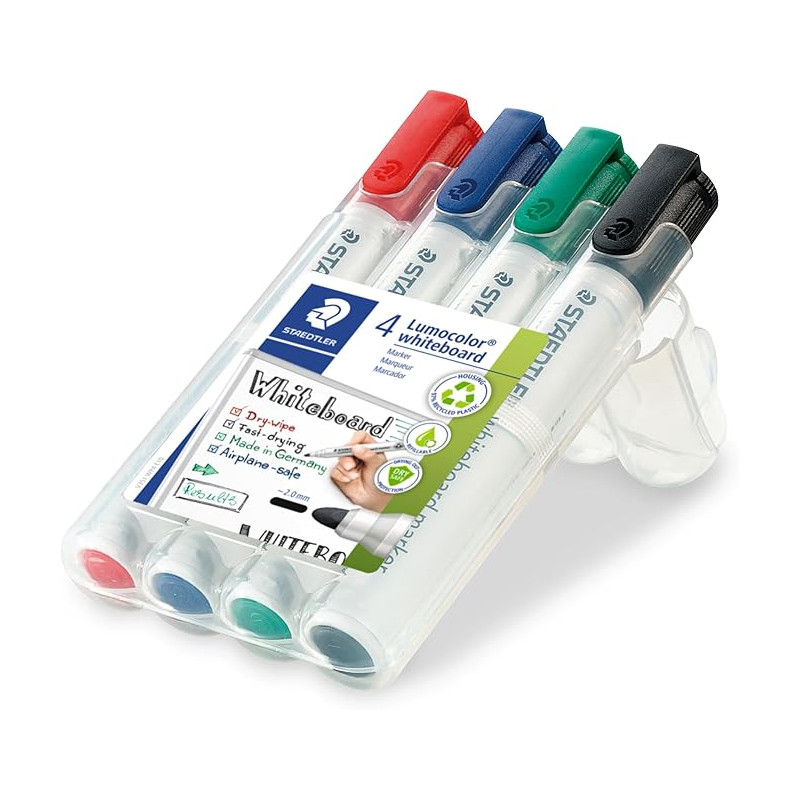 Staedtler - Whiteboard Marker Set x4 Bullet