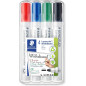 Staedtler - Whiteboard Marker Set x4 Bullet