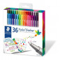 Staedtler - Triplus Fineliner Assorted Colours Set x36 Staedtler - Triplus Fineliner Assorted Colours Set x36
