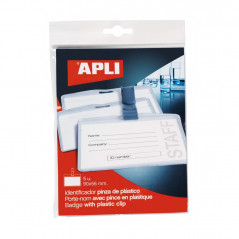 APLI-Agipa - Name badge holder, for 100 x 72 mm