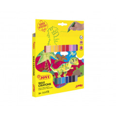 Jovi Wax Crayons Thick X24