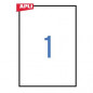 APLI - Permanent Adhesive Labels White x 1