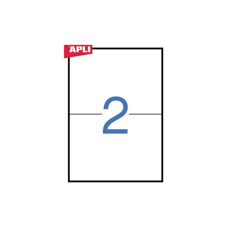 APLI PERMANENT ADHESIVE LABELS X2