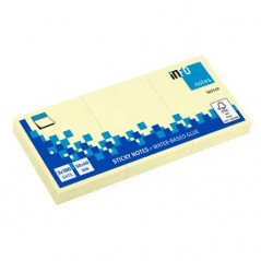 VIQ - Sticky Notes Yellow 4x3 Pads 50x40mm