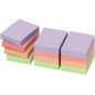 VIQ - Sticky Notes Ass. Color Pastel4x3 Pads 50x40mm