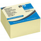 VIQ - Sticky Notes Ass. Color Block Cube Yellow 75x75mm