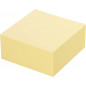 VIQ - Sticky Notes Ass. Color Block Cube Yellow 75x75mm