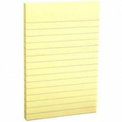 VIQ - Sticky Notes Ass. Yellow Patel Lined 150x100mm