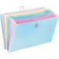 VIQ - Expending File 8 Compartments Pastel