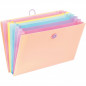 VIQ - Expending File 8 Compartments Pastel