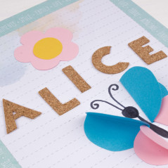 APLI - Adhesive Cork Letters X52