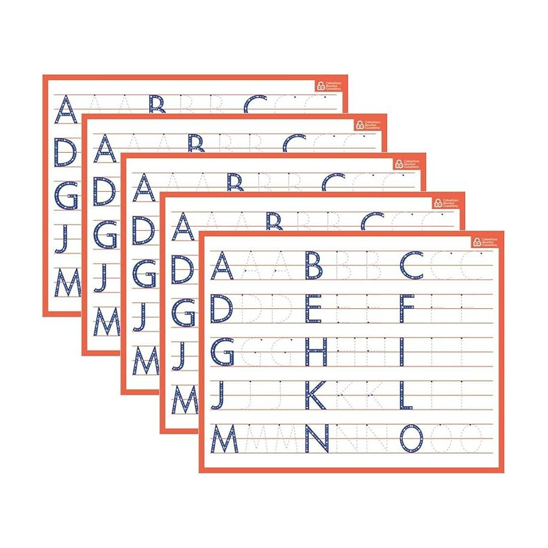 CRP - Cardboard Whiteboard Capital Letter A4