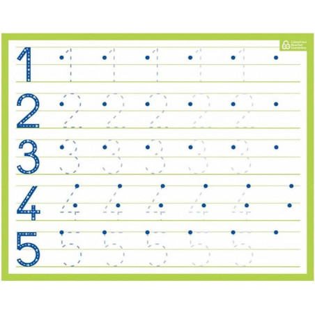 CRP - Cardboard Whiteboard Number A4