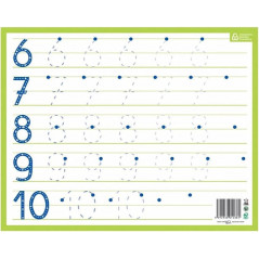 CRP - Cardboard Whiteboard Number A4