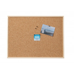 DAHLE - Corkboard 30 x 40 cm Wood Frame