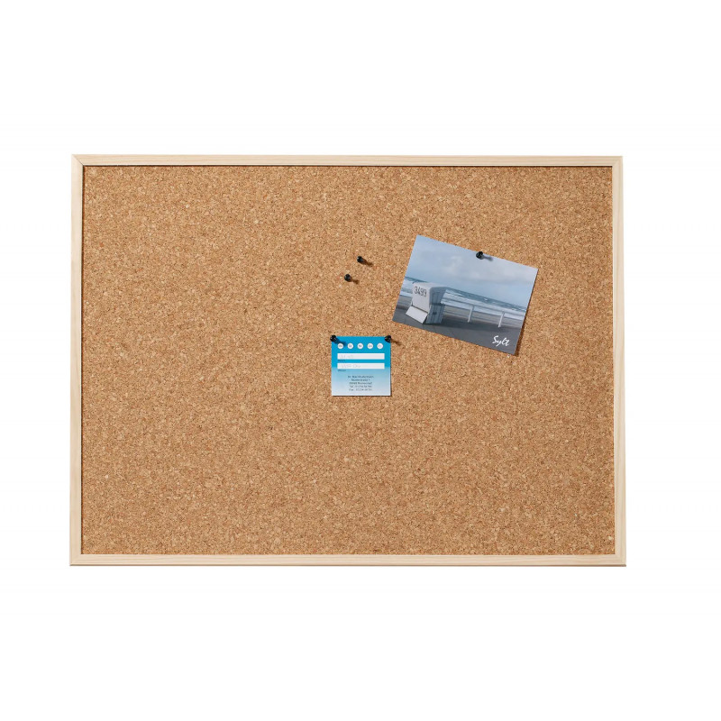 DAHLE - Corkboard 30 x 40 cm Wood Frame