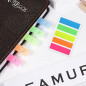 WDY - Page Markers Fluo Plastic 12x44