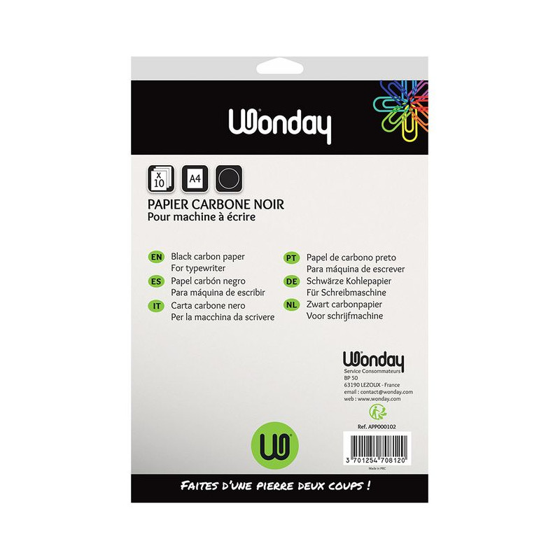 WDY- Carbon Paper Black WDY- Carbon Paper Black