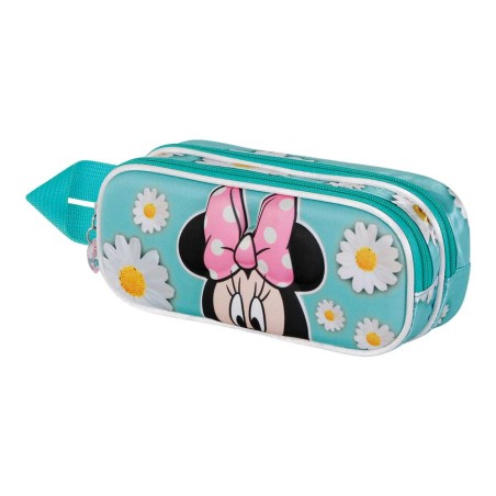MINNIE TWO ZIP 3D PENCIL CASE