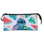 KTM - Flat Pencil Case LILO & STITCH 3 Comp.