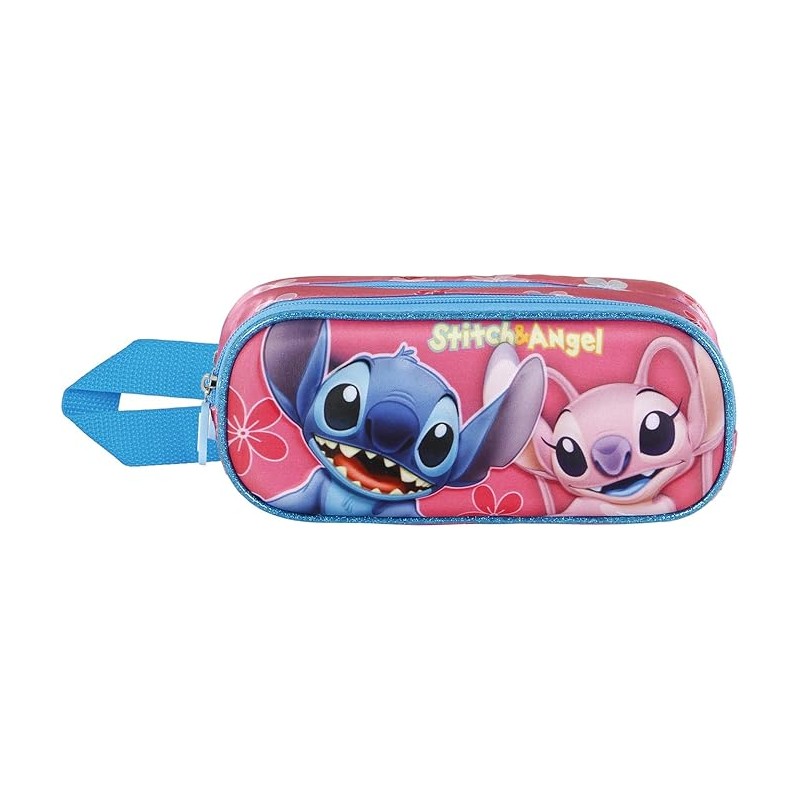 KTM - Pencil Case 3D LILO & ANGEL 2 Zip