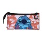 KTM - Flat Pencil Case LILO & STITCH 3 Comp.
