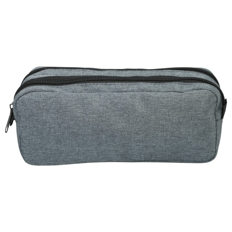 CRP - Maxi Pencil Case 2 Zip Grey