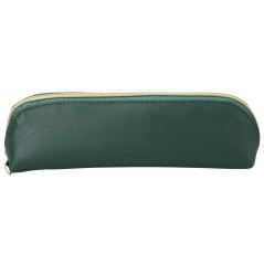 CRP - Oval Pencil Case 1 Zip Green
